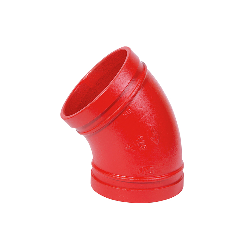 DI GROOVED FITTINGS - 45° ELBOW