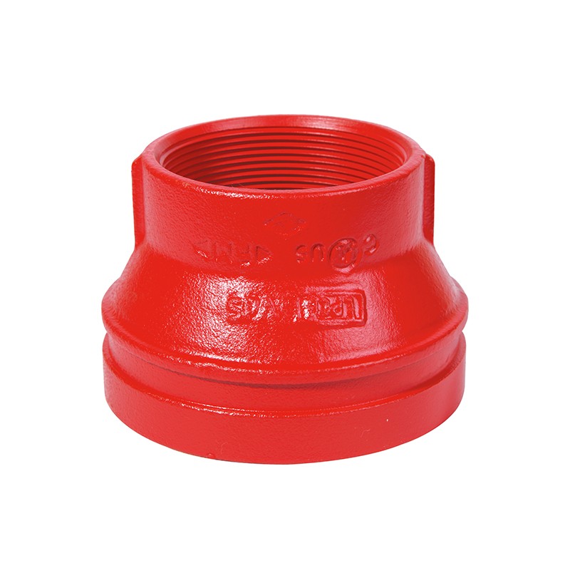 DI GROOVED FITTINGS-GROOVED CONCENTRIC REDUCER WITH FEMALE THREAD
