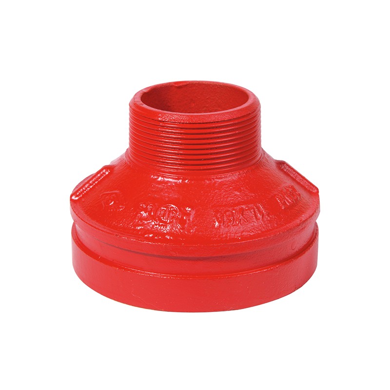 DI GROOVED FITTINGS-GROOVED CONCENTRIC REDUCER WITH MALE THREAD