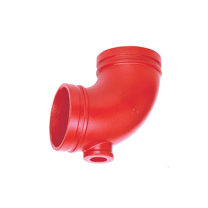 DI GROOVED FITTINGS-90° DRAIN ELBOW