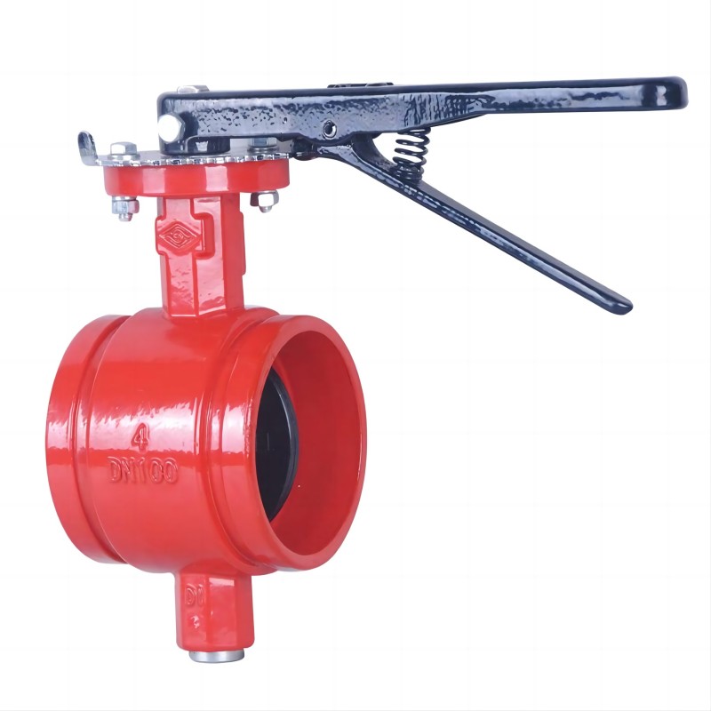 BS/DIN GROOVED BUTTERFLY VALVE